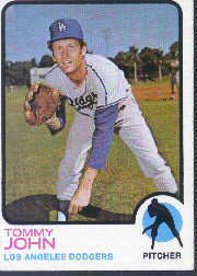 1973 Topps Baseball Cards      258     Tommy John